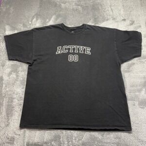 Active Ride Shop T-Shirt Mens XXL Black Good Graphic Active 00 Cotton Tee